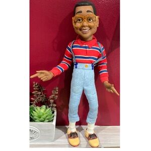 Vintage 1991 Steve Urkel Talking Doll 17” Tall